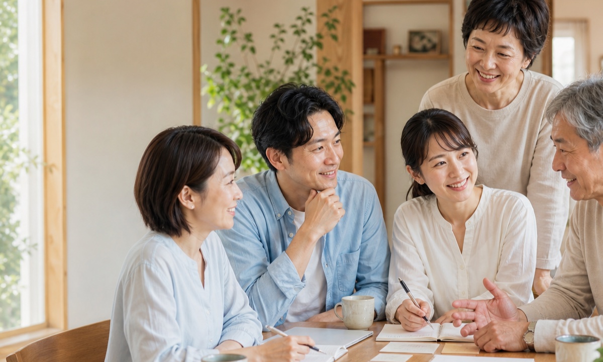 信頼できる人に子どもを預けて夫婦の時間を作る家族