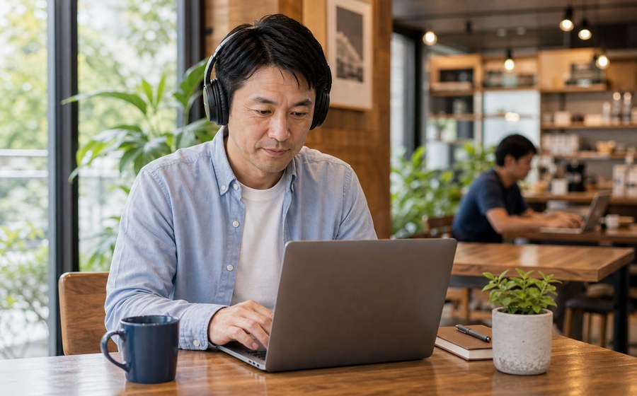 自分用の机と椅子を購入し、家の中に物理的な逃げ場を作る人