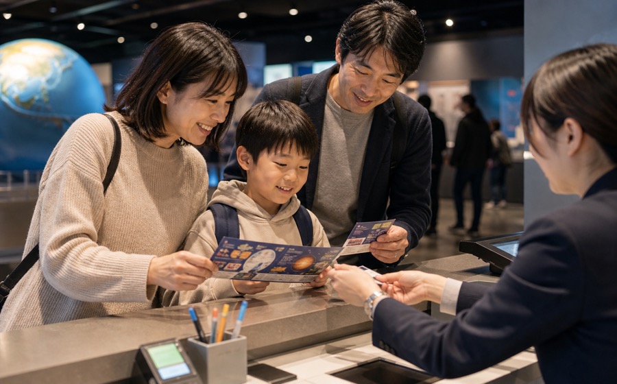 子どもの習い事や体験の予定を家族で確認する場面