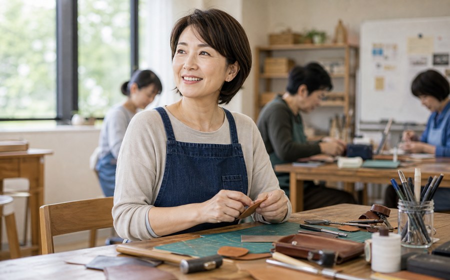 学び直しや挑戦に向けて前向きに準備する人