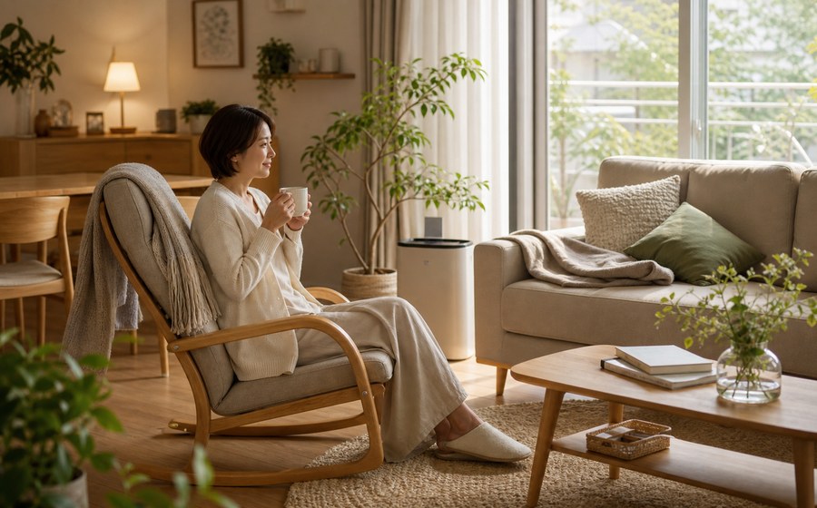 くつろげる部屋に整える