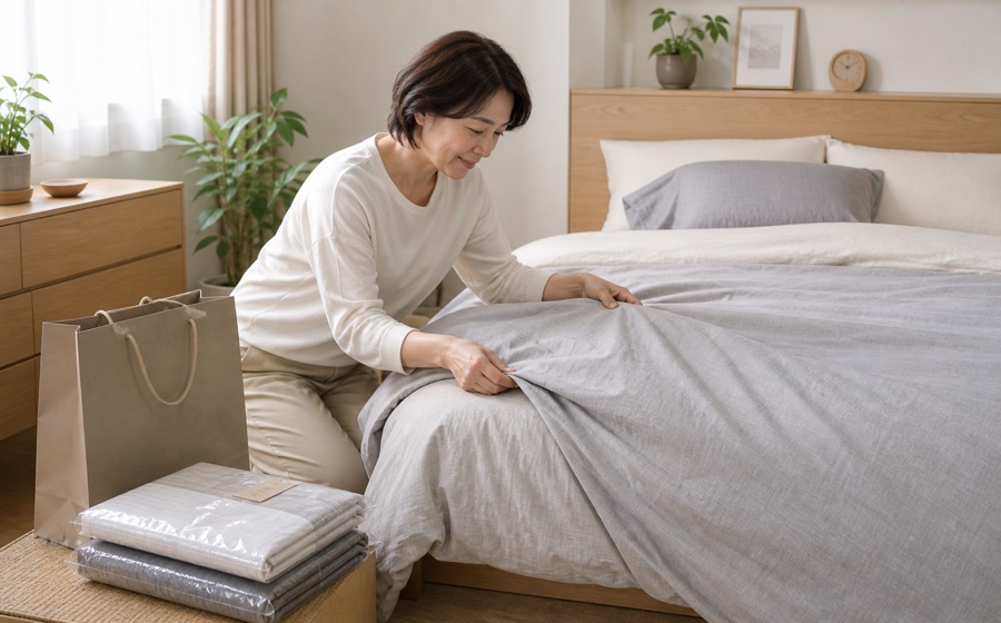 寝具を新調する