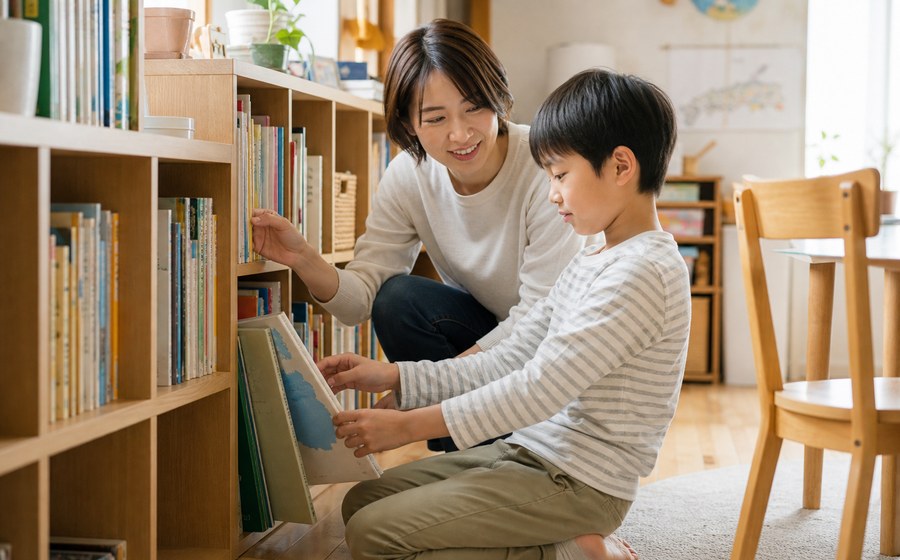 静かな日常を楽しむ60代 女性のいきがいシーン